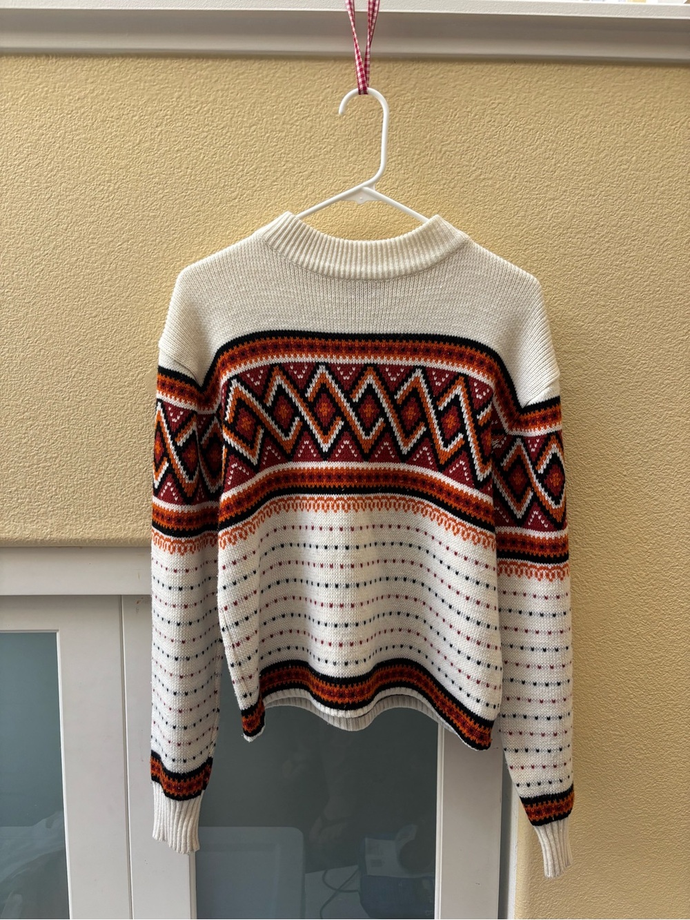 Vintage Mock Neck Fall Sweater